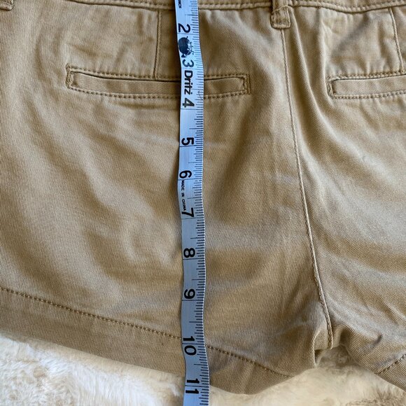 Hollister Women's Low Rise Tan Short Shorts Size 3 Waist 26 - Picture 4 of 7